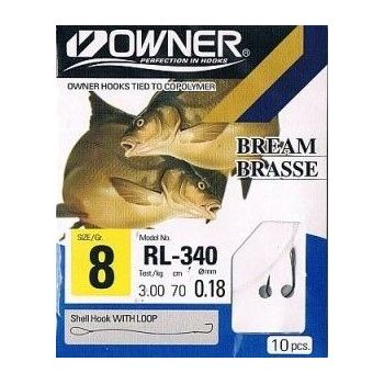 HACZYKI Z PRZYPONEM OWNER RL340 CHINTA 4 0.22mm