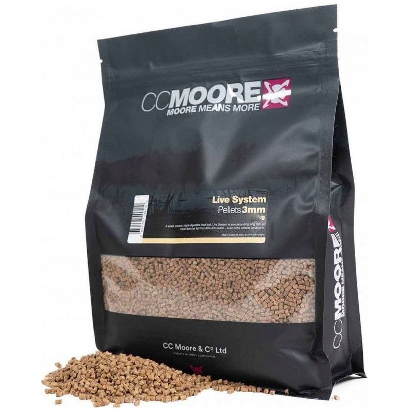 PELLET CC MOORE LIVE SYSTEM PELLETS 3mm 5kg