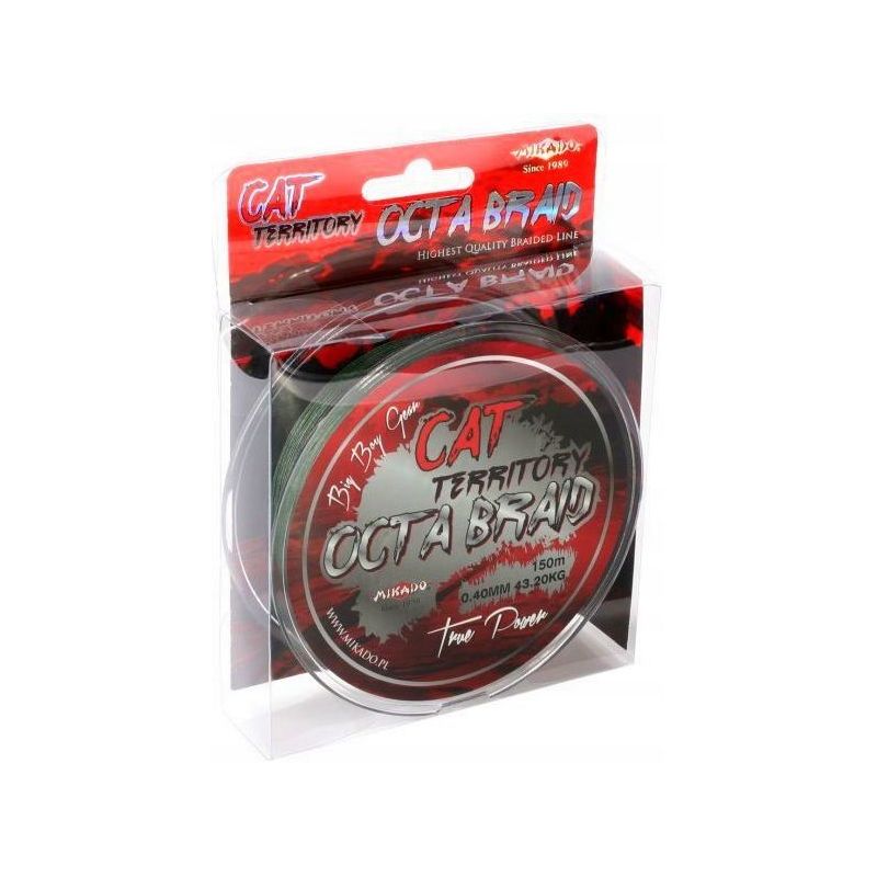 PLECIONKA CAT TERRITORY OCTA BRAID 30m 1,0mm GREEN