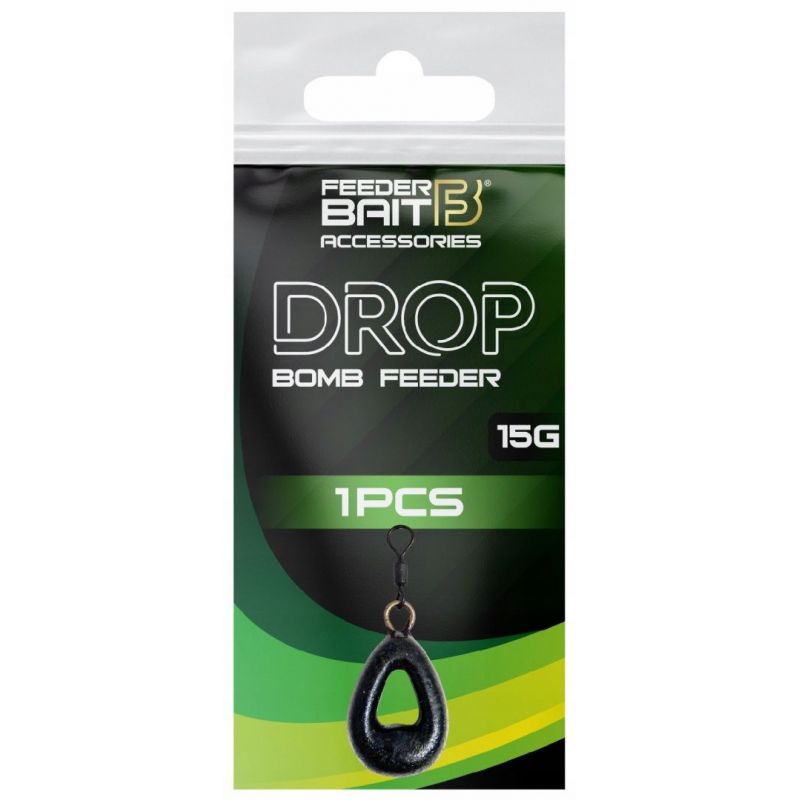 CIĘŻAREK FEEDER BAIT BOMBKA DROP BOMB FEEDER 15g