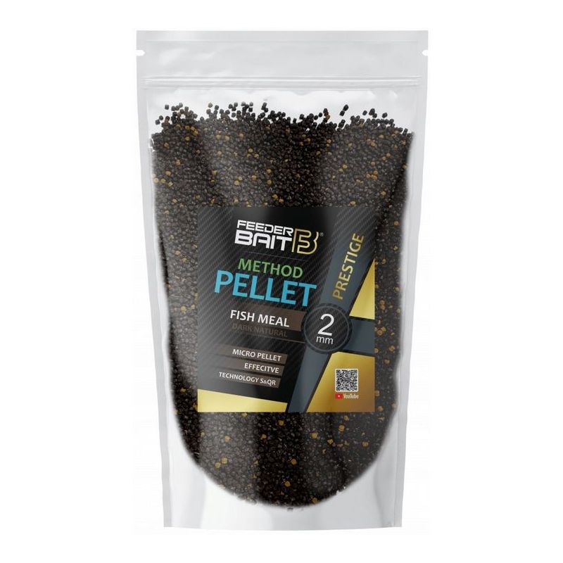PELLET FEEDER BAIT PRESTIGE DARK NATURAL 800g 2mm