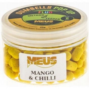DUMBELLS MEUS FLUO POP UP 8mm 45g MANGO CHILLI