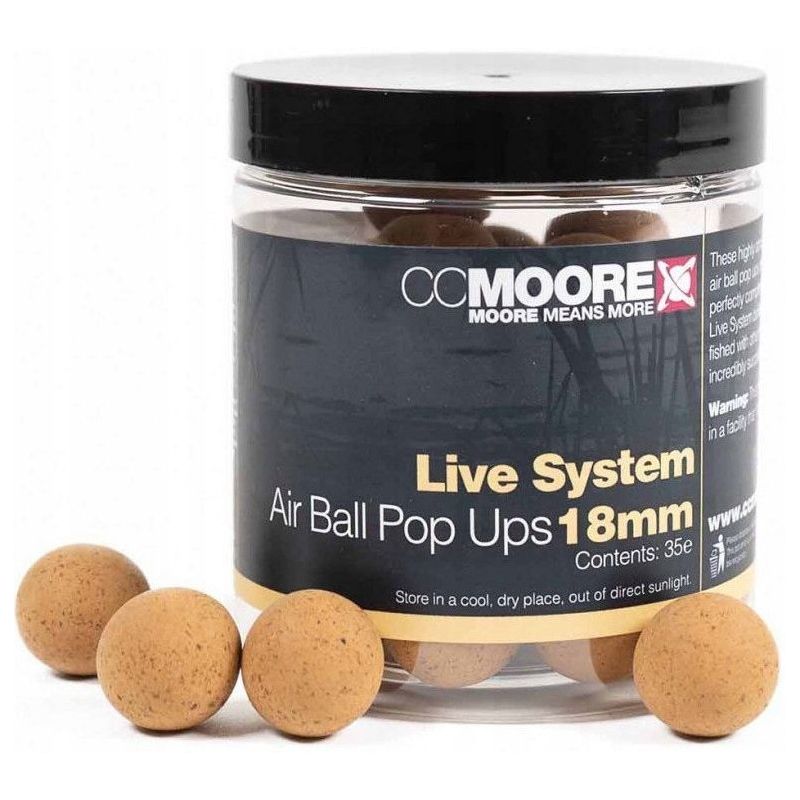 KULKI CC MOORE LIVE SYSTEM AIR BALL POP UPS 18mm