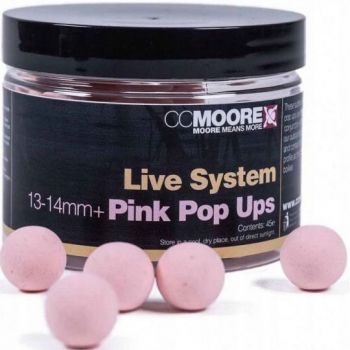 KULKI CC MOORE LIVE SYSTEM PINK POP UPS 13-14mm