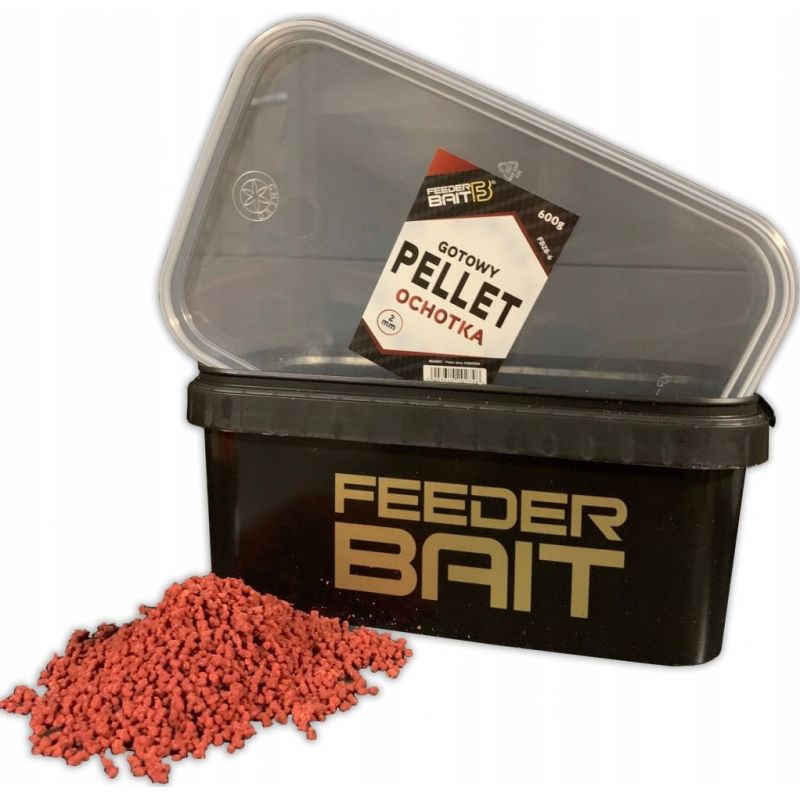 PELLET FEEDER BAIT GOTOWY 2mm WIADRO 600g OCHOTKA