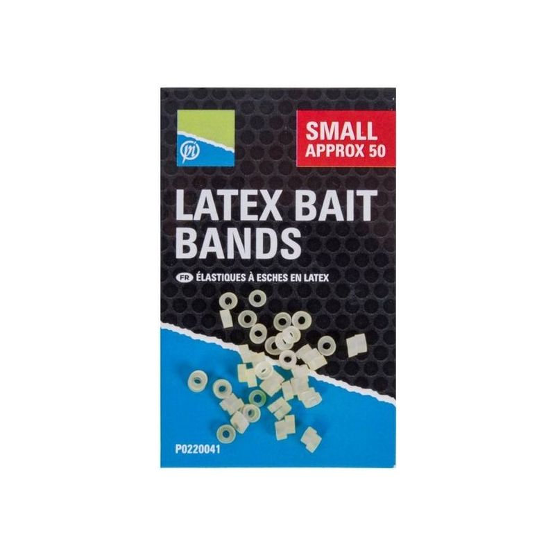 GUMKI DO PELLTEU PRESTON LATEX BAIT BANDS SMALL