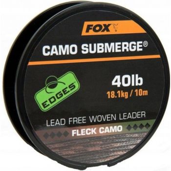 PLECIONKA PRZYPONOWA FOX SUBMERGED CAMO 40lb 10m