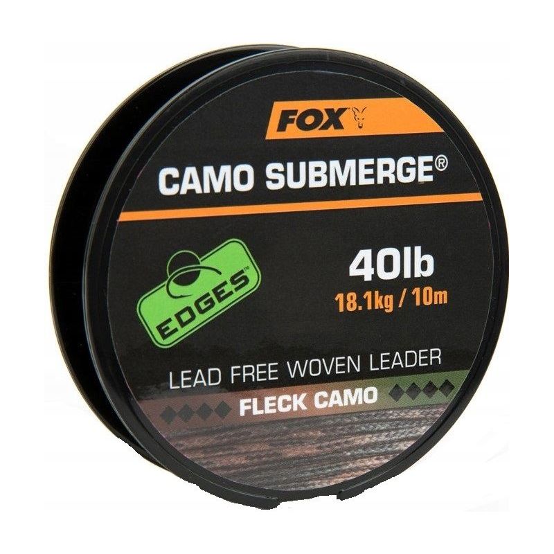 PLECIONKA PRZYPONOWA FOX SUBMERGED CAMO 40lb 10m