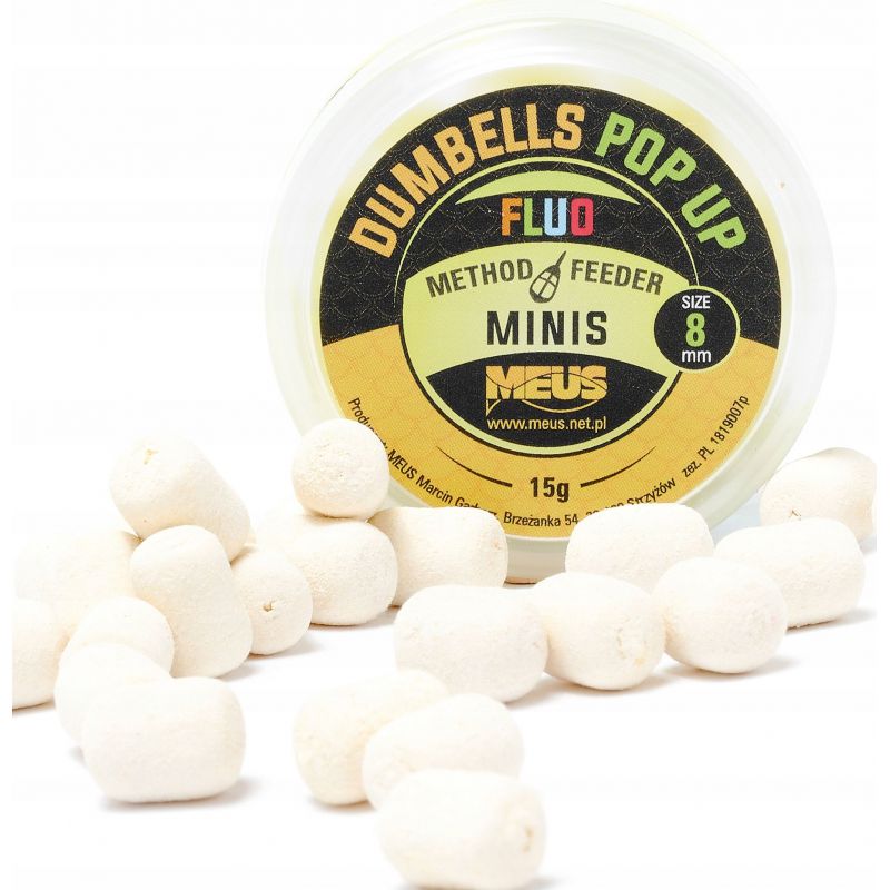 DUMBELLS MEUS FLUO POP UP 8mm MINIS CZOSNEK