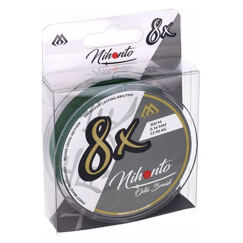 PLECIONKA NIHONTO OCTA BRAID 300m GREEN 0,40mm