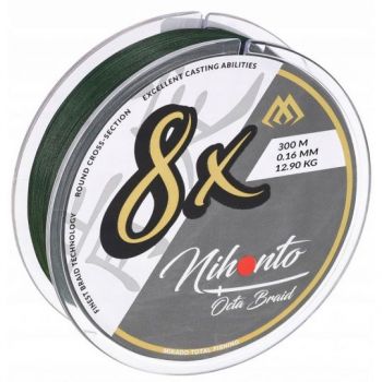 PLECIONKA NIHONTO OCTA BRAID 300m GREEN 0,35mm