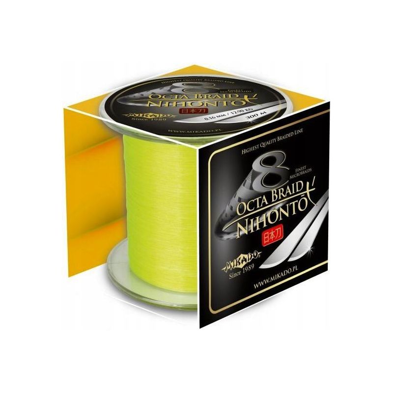 PLECIONKA NIHONTO OCTA BRAID 300m FLUO 0,35mm