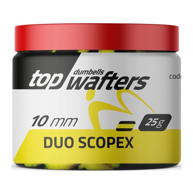 DUMBELLS MATCH PRO TOP WAFTERS DUO SCOPEX 10mm 25g