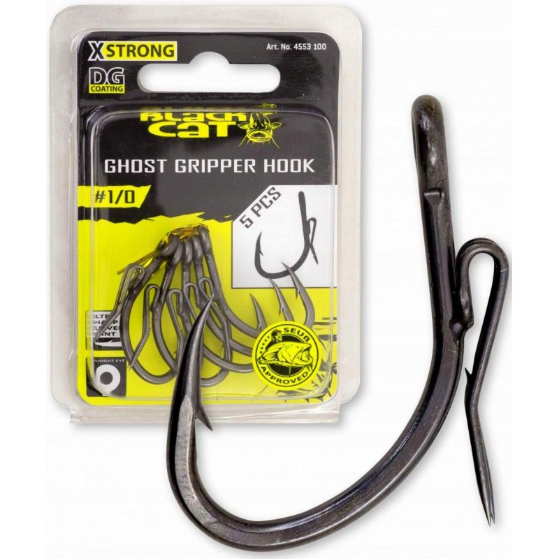 HACZYKI HAKI BLACK CAT GHOST GRIPPER 1/0 SUMOWE 5s