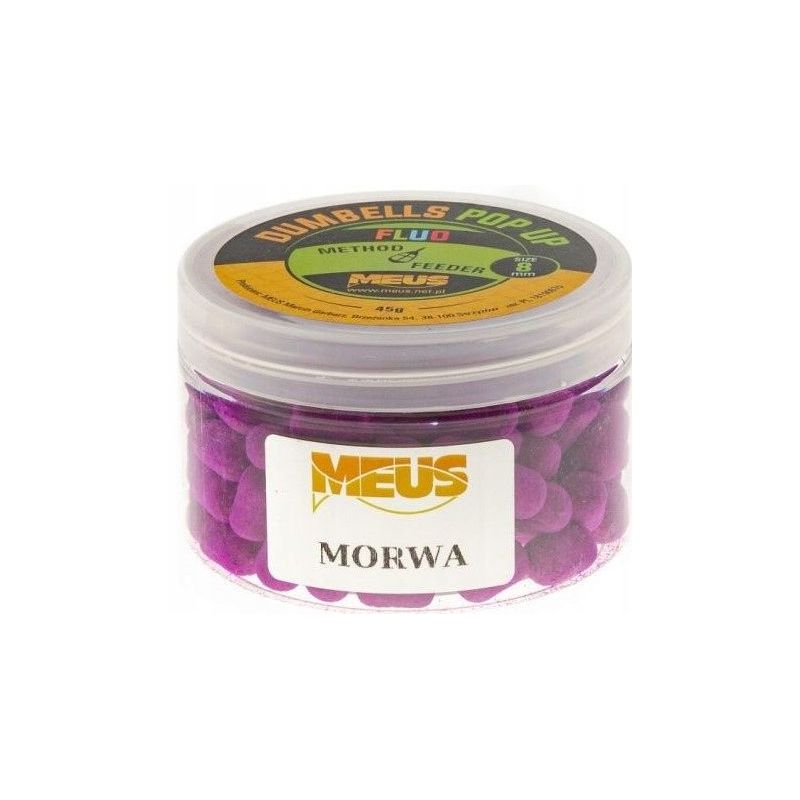 DUMBELLS MEUS FLUO POP UP 8mm 45g MORWA