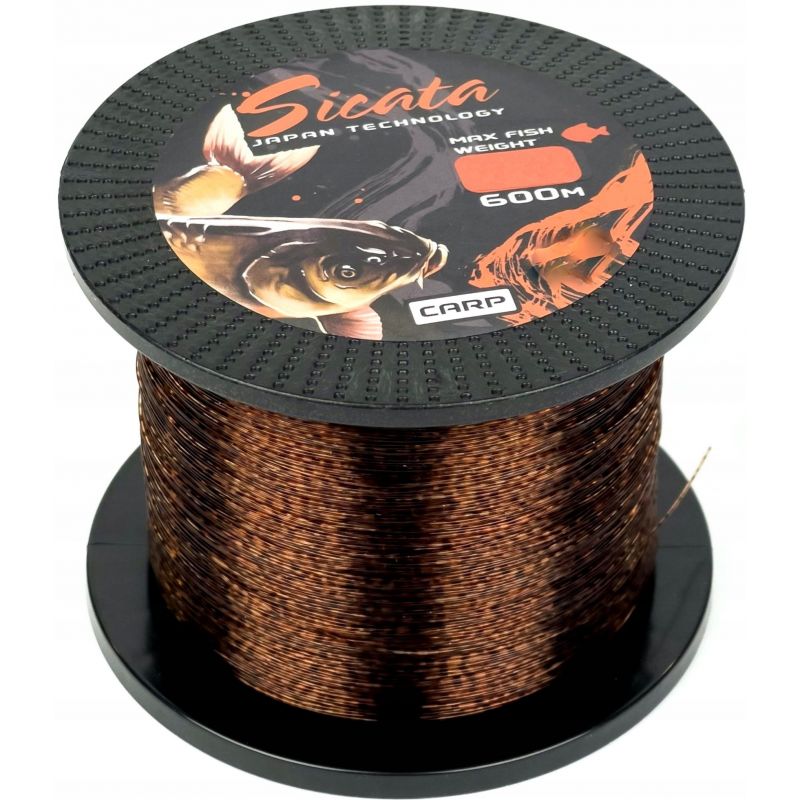 ŻYŁKA MISTRALL SICATA CARP BLACK 0,25mm 600m