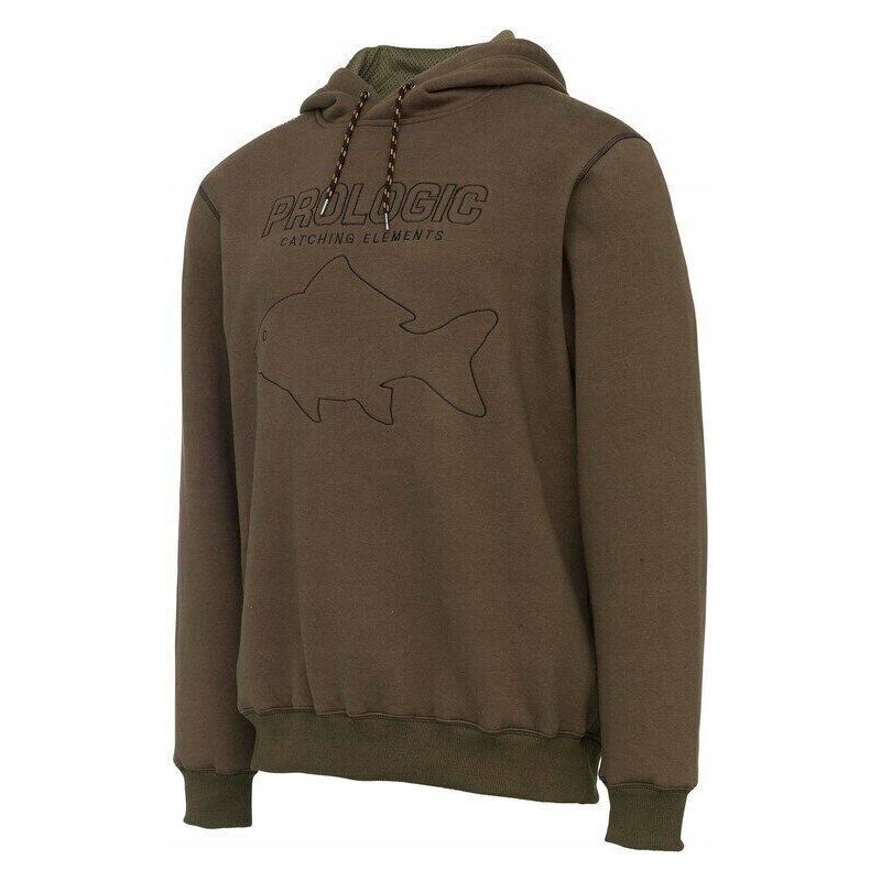 BLUZA PROLOGIC MEGA FISH HOODIE ARMY GREEN XXL
