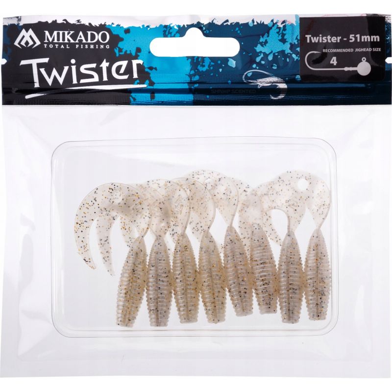 GUMA MIKADO PRZYNĘTA TWISTER 51mm 1.5g PP 8szt