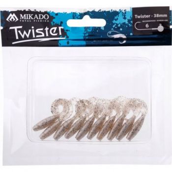 GUMA MIKADO PRZYNĘTA TWISTER 38mm 0.6g PP 10szt