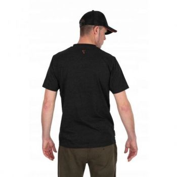 KOSZULKA T-SHIRT FOX COLLECTION T BLACK ORANGE S