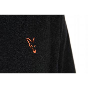 KOSZULKA T-SHIRT FOX COLLECTION T BLACK ORANGE S