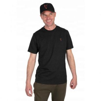 KOSZULKA T-SHIRT FOX COLLECTION T BLACK ORANGE S