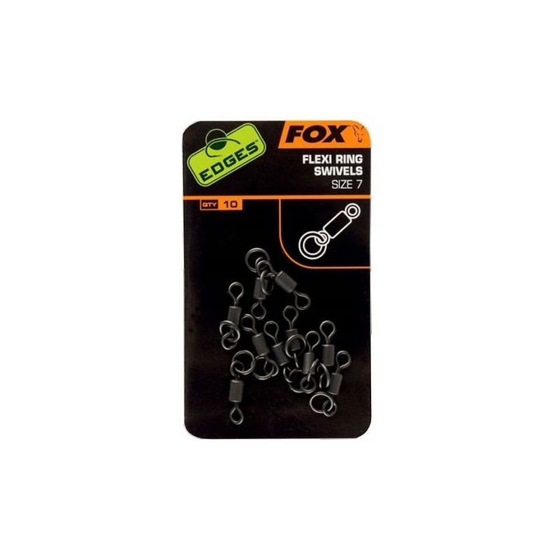 KRĘTLIK FOX FLEXI RING SWIVEL ROZ. 10 Z KÓŁKIEM