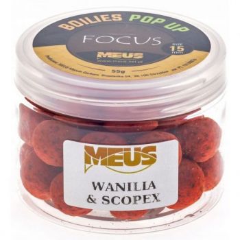 KULKI MEUS POP UP FOCUS 55g 15mm WANILIA SCOPEX