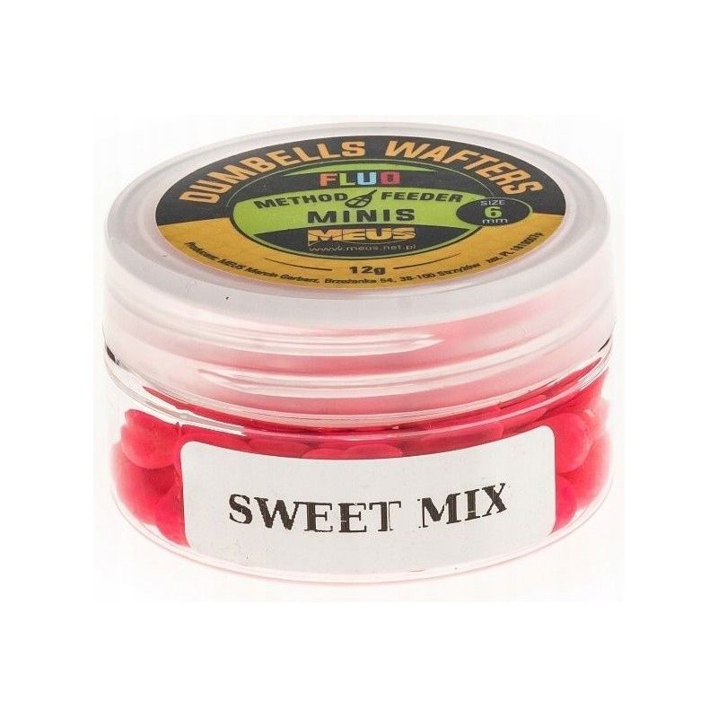 DUMBELLS MEUS WAFTERS FLUO 6mm SWEET MIX