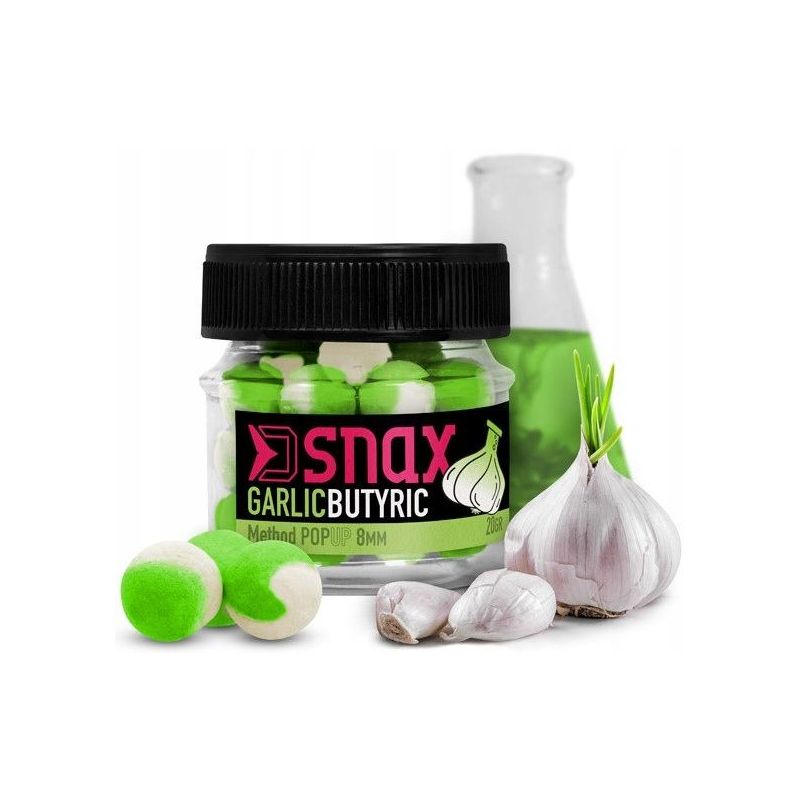 KULKI DELPHIN PRZYNĘTA D SNAX POP 10mm 20g CZOSNEK