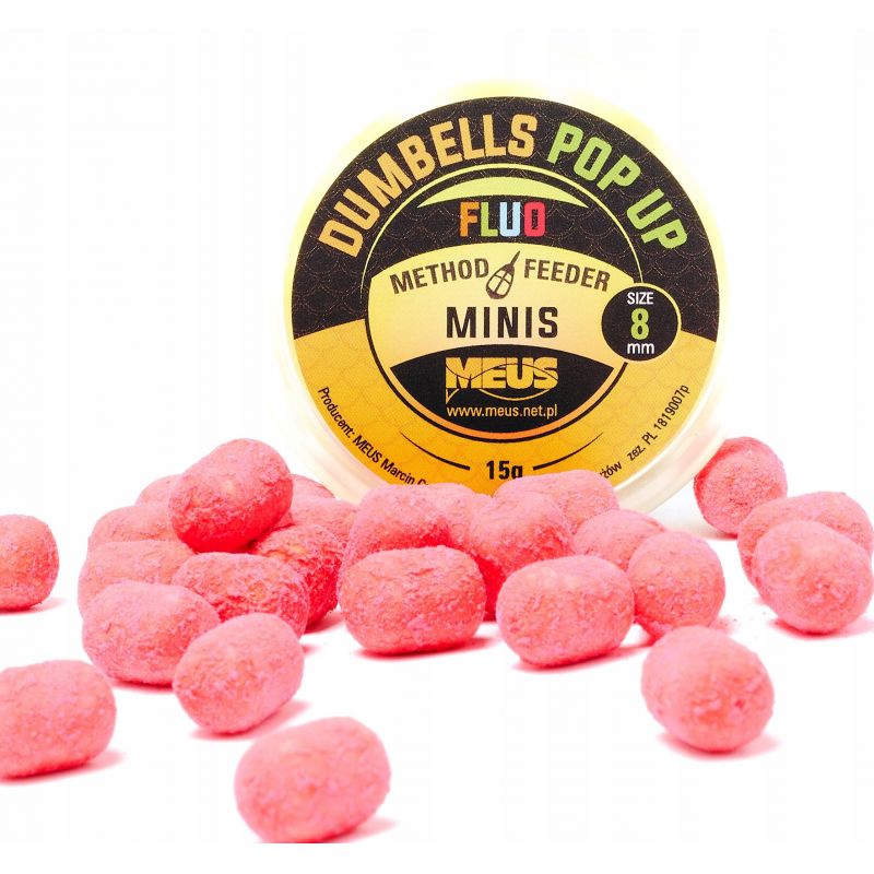 DUMBELLS MEUS FLUO POP UP 8mm MINIS MORWA