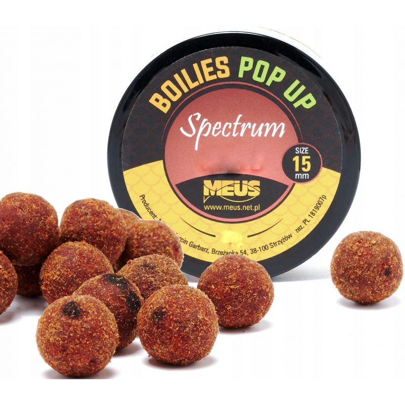 KULKI MEUS POP UP SPECTRUM 15mm 50g KRYL