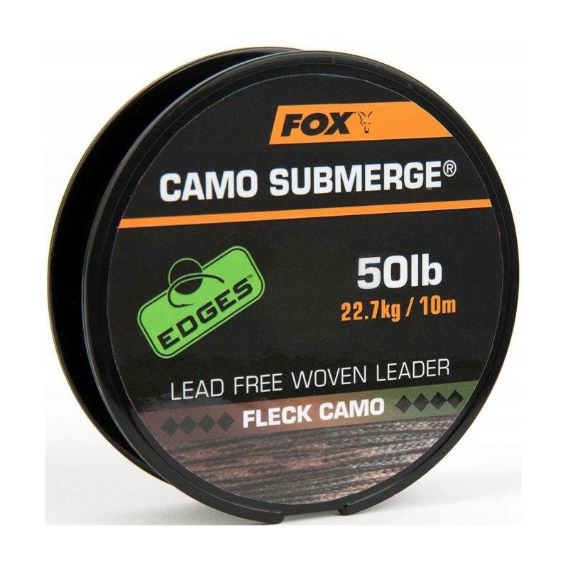 PLECIONKA PRZYPONOWA FOX SUBMERGED CAMO 50lb 10m