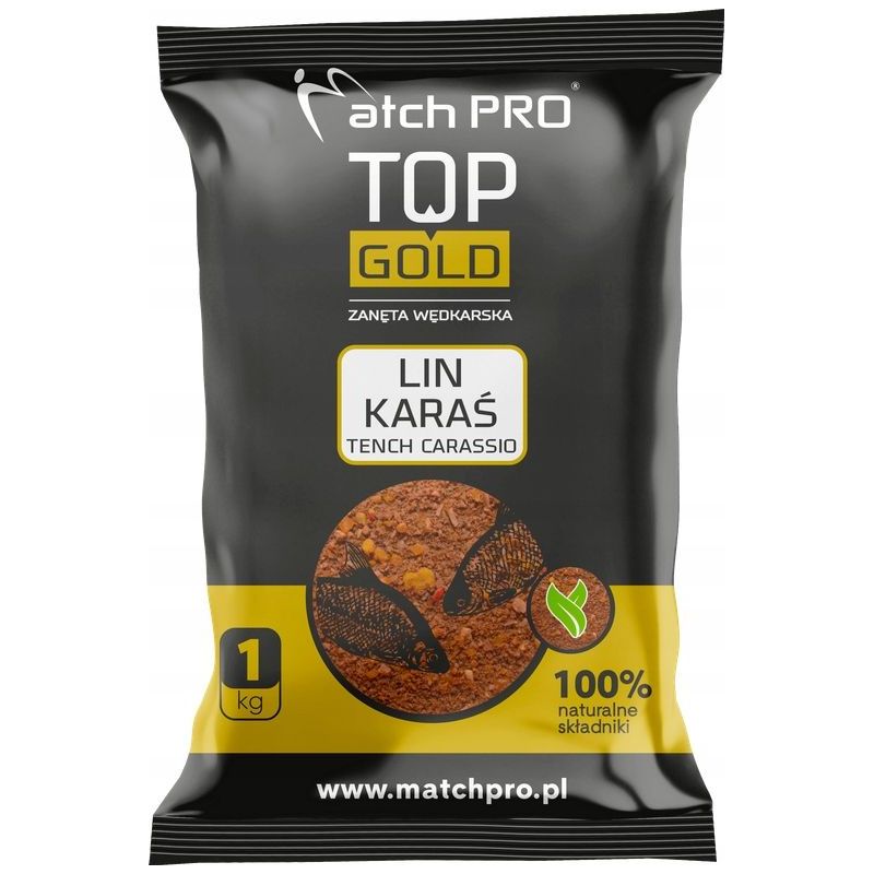 ZANĘTA MATCH PRO TOP GOLD LIN KARAŚ 1kg