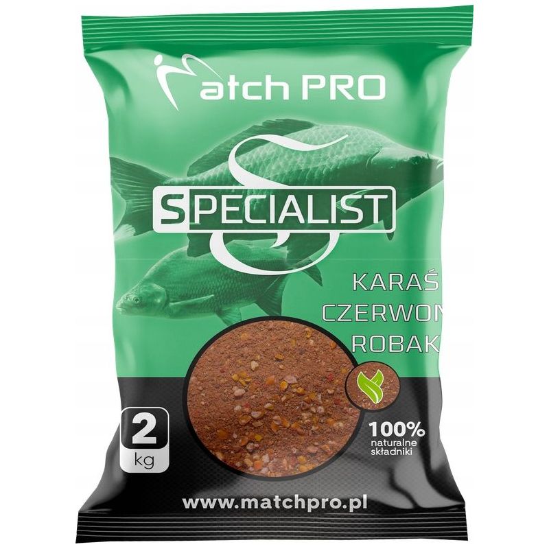 ZANĘTA MATCH PRO SPECIALIST KARAŚ CZERWONY ROBAK
