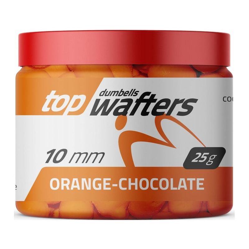DUMBELLS MATCH PRO TOP WAFTERS OR-CHOCO 10mm 25g