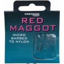 PRZYPONY DRENNAN GOTOWE RED MAGGOT HAK 20 0,12mm