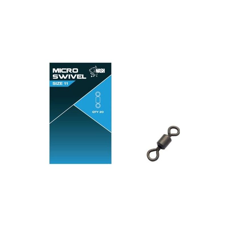 KRĘTLIK NASH MICRO SWIVEL  11 20szt