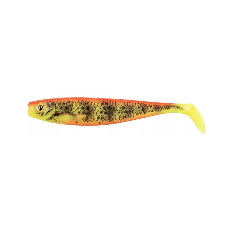 GUMA FOX RAGE PRO SHAD 10cm UV BRIGHT PERCH