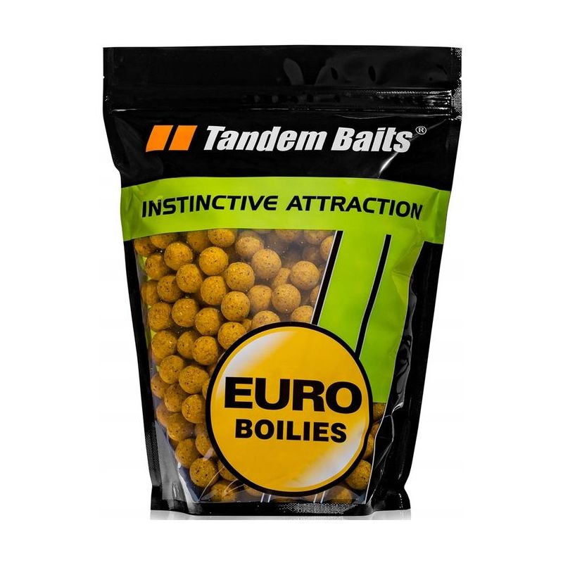 KULKI TANDEM BAITS EURO BOILIES 18mm 1kg BANAN