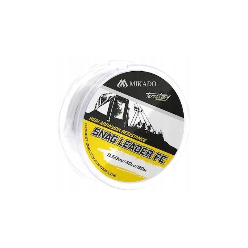 PRZYPON STRZAŁOWY MIKADO SNAG LEADER FC 0,50mm 80m