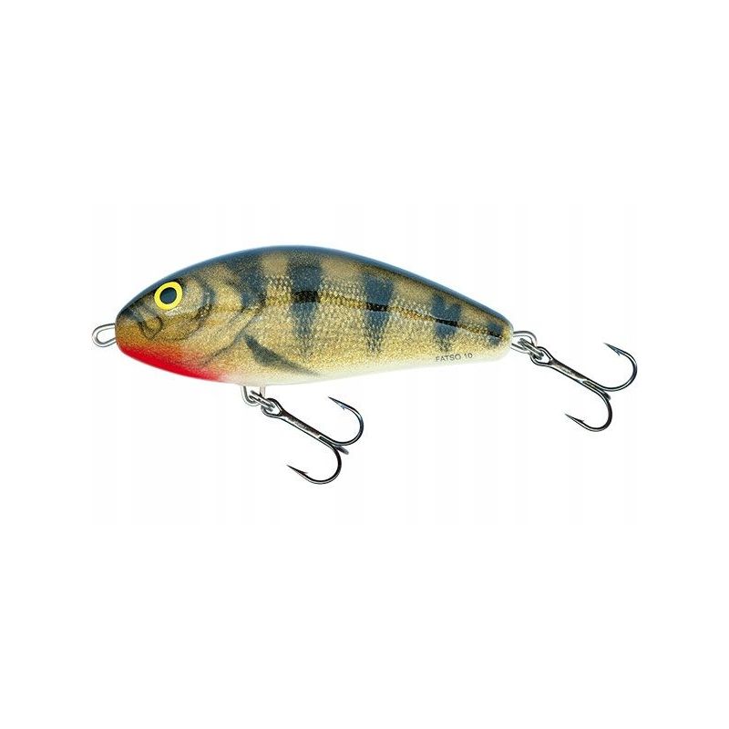 WOBLER SALMO FATSO F10S 10cm 52g EMERALD PERCH